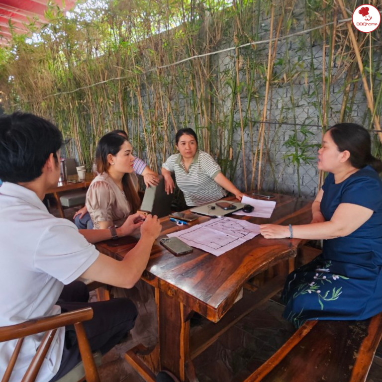Thi công và hoàn thiện nhà hàng N'Rona Buffet - GiGa Mall - BBQ HOME